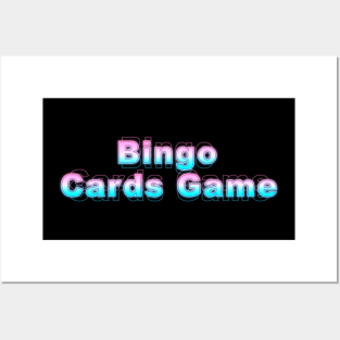 Bingo Cards Game Posters and Art